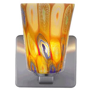 Carnevale Arabesque Quadro ADA Wall Sconce by Oggetti Luce - Starlight Lighting USA and Canada